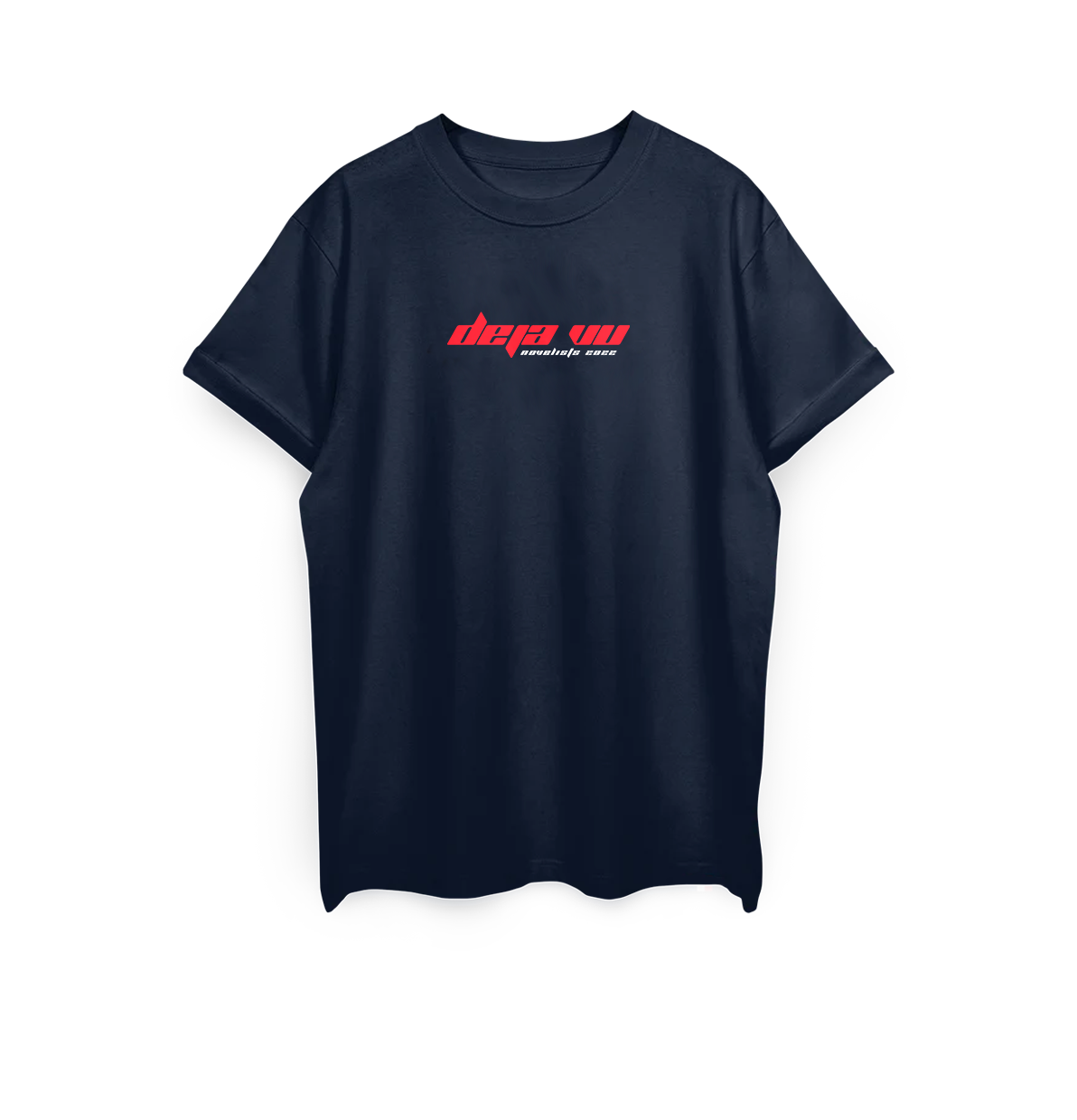T-Shirt Navy " Deja Vu " Red logo
