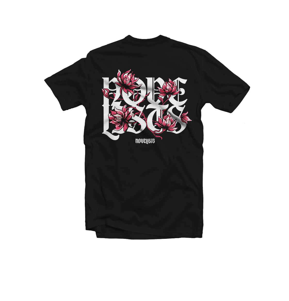 T-Shirt " Flowers " Black