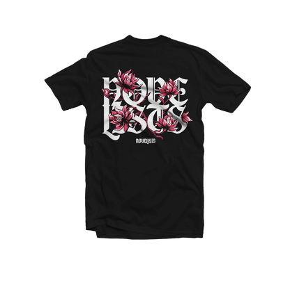 T-Shirt " Flowers " Black