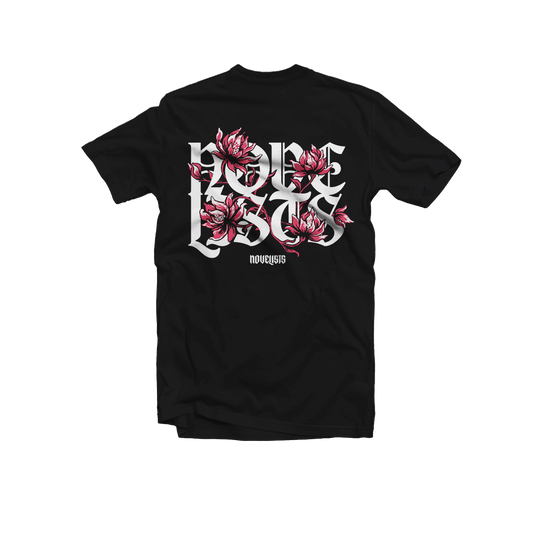 T-Shirt " Flowers " Black