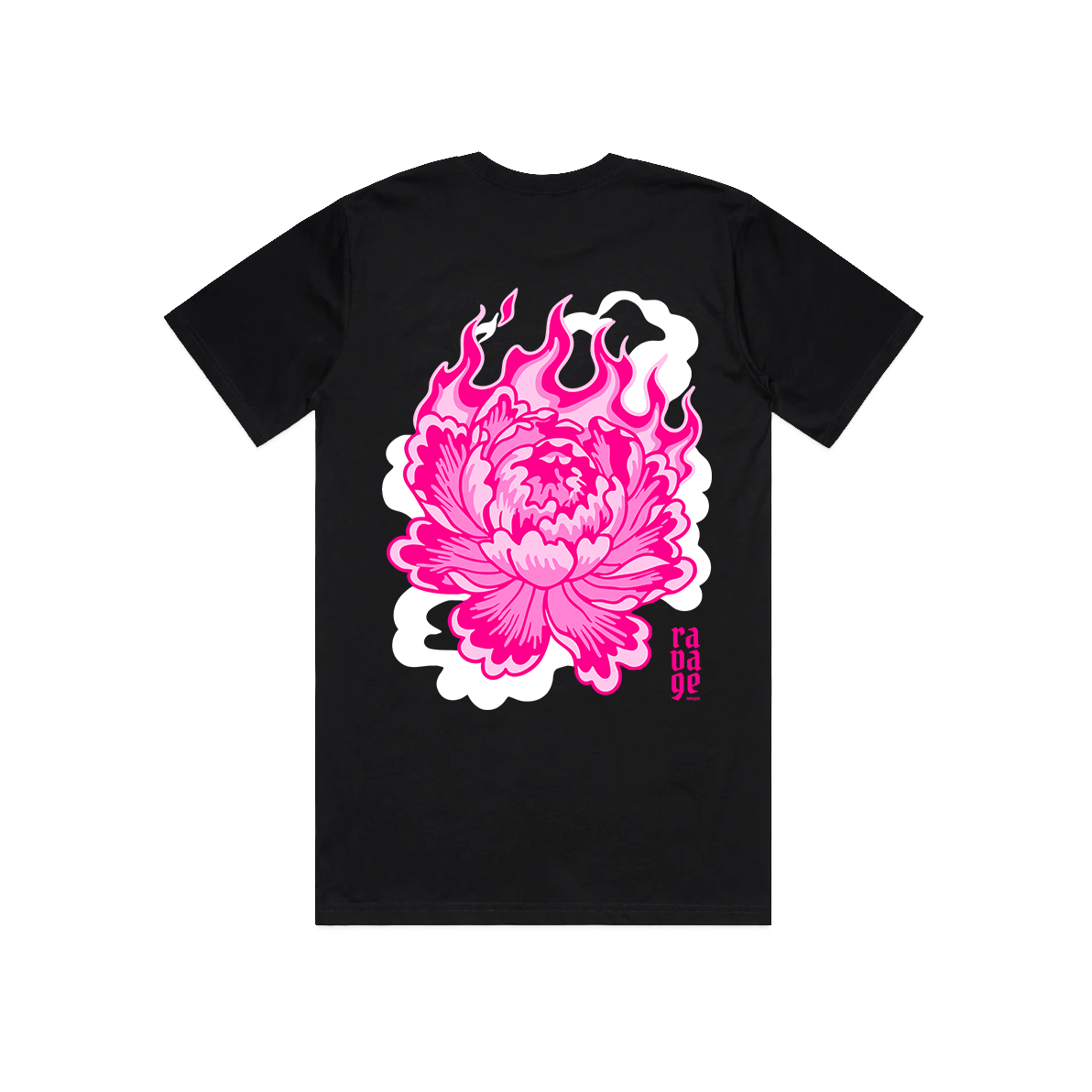 T-Shirt "Burning Pivoine" Preorder