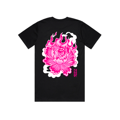 T-Shirt "Burning Pivoine" Preorder
