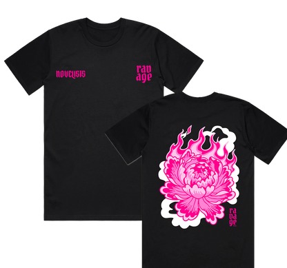 T-Shirt "Burning Pivoine" Preorder