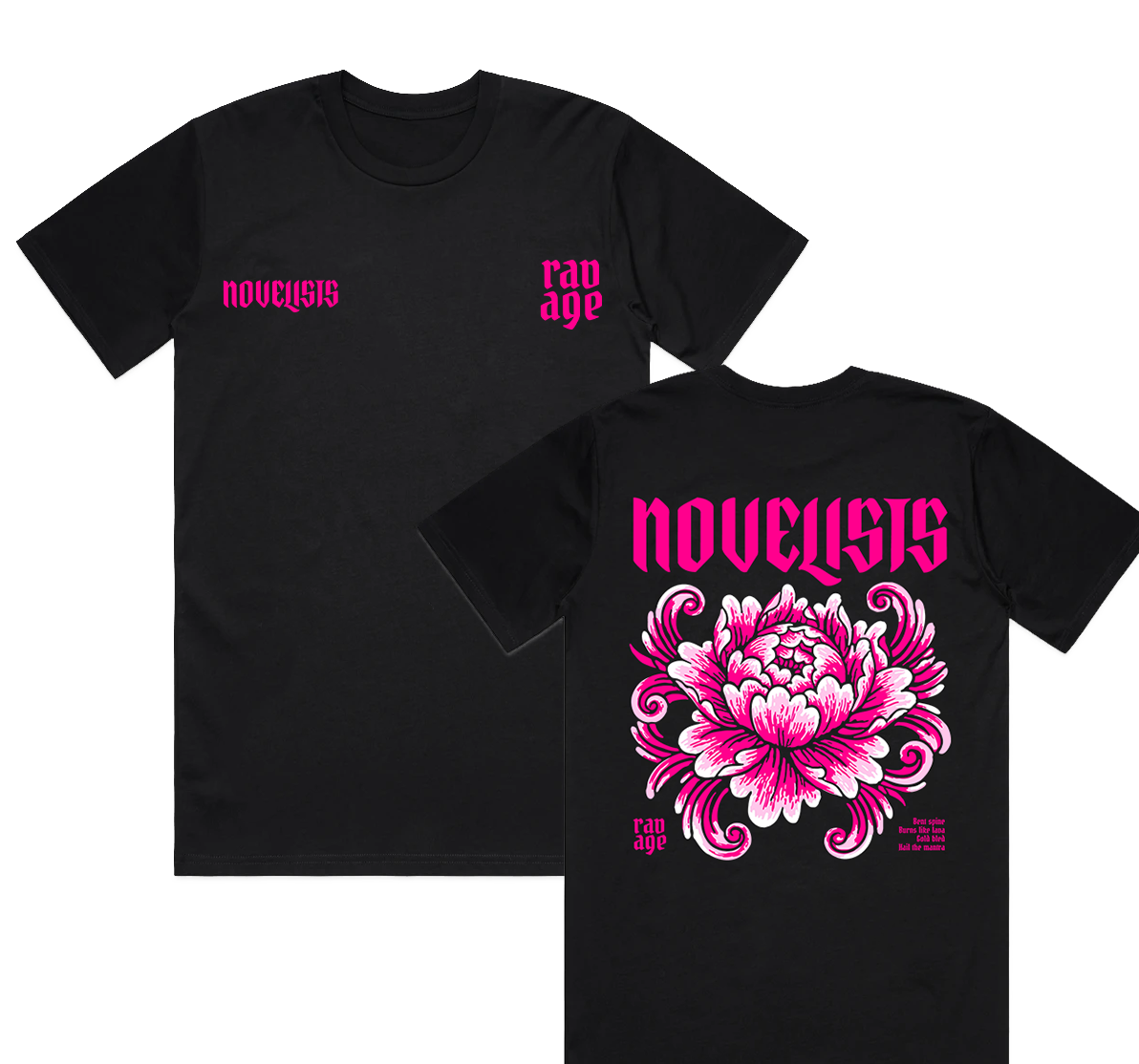 T-Shirt "Pink Pivoine" Preorder